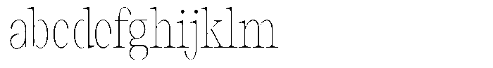 Thalore Thin Condensed FONT