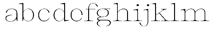 Thalore Thin Expanded FONT