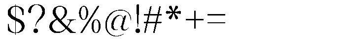 Thalore VF Black Font OTHER CHARS