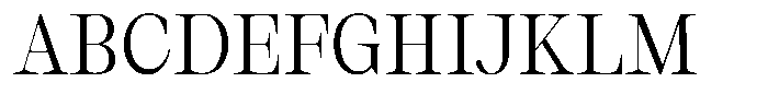 Thalore VF Black Font UPPERCASE