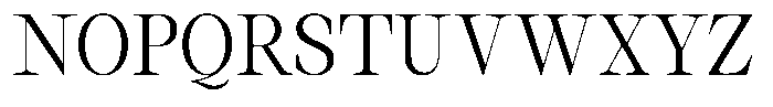 Thalore VF Black Font UPPERCASE
