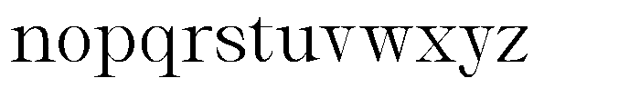Thalore VF Black Font LOWERCASE