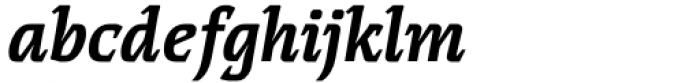 Thalweg Bold Italic Font LOWERCASE
