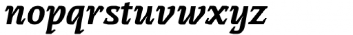 Thalweg Bold Italic Font LOWERCASE