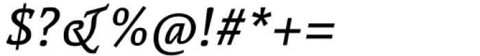 Thalweg Medium Italic Font OTHER CHARS
