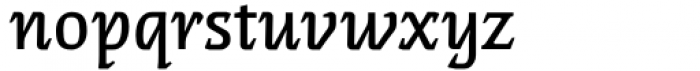 Thalweg Poetica Medium Font LOWERCASE