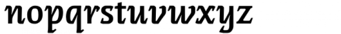 Thalweg Poetica Semi Condensed Semi Bold Font LOWERCASE