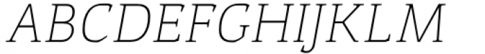 Thalweg Thin Italic Font UPPERCASE