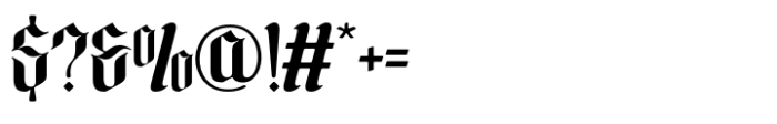 Thane Font OTHER CHARS