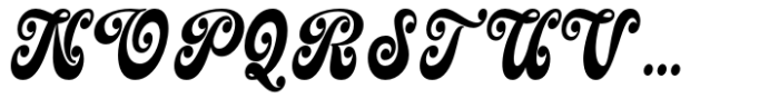 Thanjavur Black Font UPPERCASE