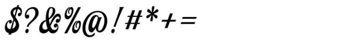 Thanjavur Bold Font OTHER CHARS