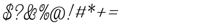 Thanjavur Light Font OTHER CHARS