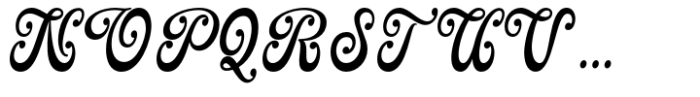 Thanjavur Semi Bold Font UPPERCASE