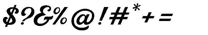 Thankfull Script Font OTHER CHARS