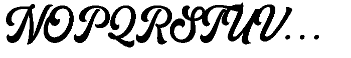 Thankfull Script Font UPPERCASE