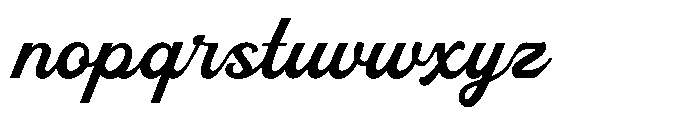 Thankfull Script Font LOWERCASE