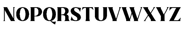 Thannie Font UPPERCASE