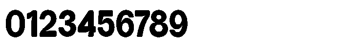 Tharo Black Condensed Font OTHER CHARS