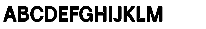 Tharo Black Condensed Font UPPERCASE