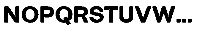 Tharo Black Expanded Font UPPERCASE