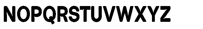 Tharo Black Extra Condensed Font UPPERCASE