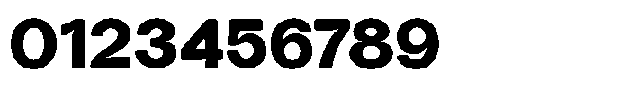 Tharo Black Extra Expanded Font OTHER CHARS