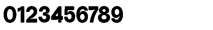 Tharo Black Semi Condensed Font OTHER CHARS