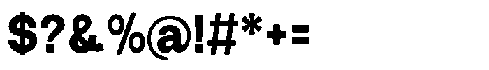 Tharo Black Semi Condensed Font OTHER CHARS