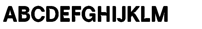 Tharo Black Semi Condensed Font UPPERCASE