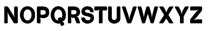 Tharo Black Semi Condensed Font UPPERCASE