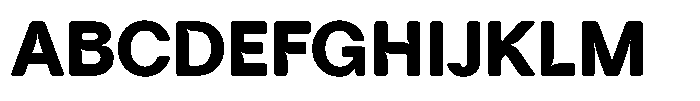 Tharo Black Semi Expanded Font UPPERCASE