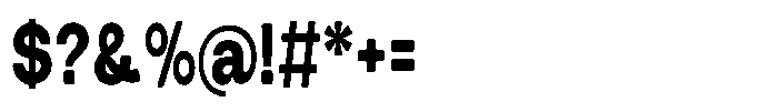 Tharo Black Ultra Condensed Font OTHER CHARS