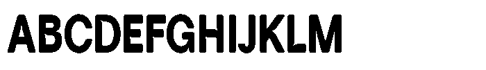 Tharo Black Ultra Condensed Font UPPERCASE