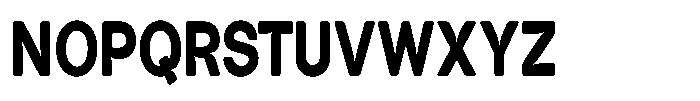 Tharo Black Ultra Condensed Font UPPERCASE
