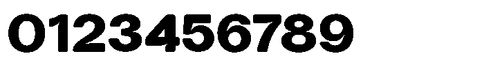Tharo Black Ultra Expanded Font OTHER CHARS