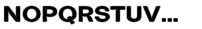 Tharo Black Ultra Expanded Font UPPERCASE