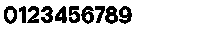 Tharo Black Font OTHER CHARS