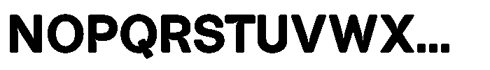 Tharo Black Font UPPERCASE
