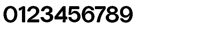 Tharo Bold Expanded Font OTHER CHARS