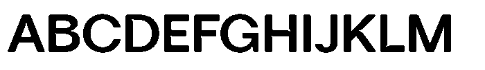 Tharo Bold Expanded Font UPPERCASE