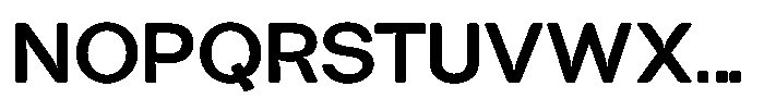 Tharo Bold Expanded Font UPPERCASE