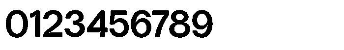 Tharo Bold Semi Expanded Font OTHER CHARS
