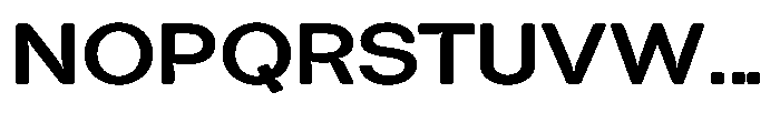 Tharo Bold Ultra Expanded Font UPPERCASE