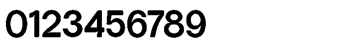 Tharo Bold Font OTHER CHARS