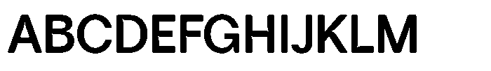 Tharo Bold Font UPPERCASE