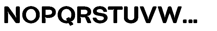Tharo Extra Bold Expanded Font UPPERCASE