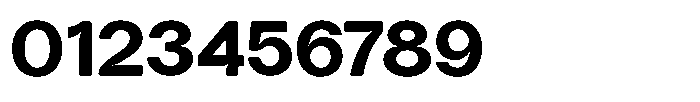 Tharo Extra Bold Extra Expanded Font OTHER CHARS