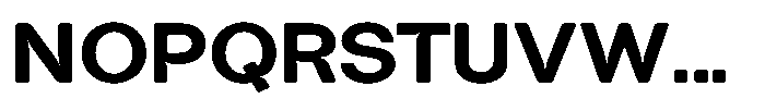 Tharo Extra Bold Extra Expanded Font UPPERCASE