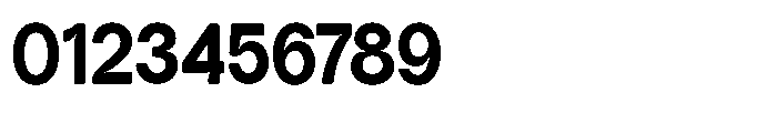Tharo Extra Bold Semi Condensed Font OTHER CHARS