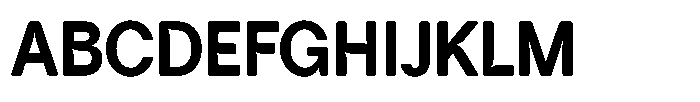 Tharo Extra Bold Semi Condensed Font UPPERCASE